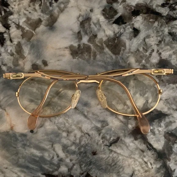 Cazal vintage gold eyeglasses